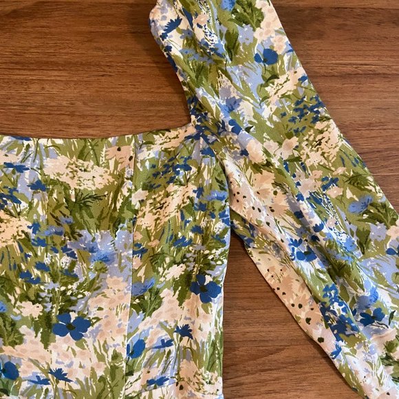 Reformation - Sigmund Dress (floral/hillside pattern) - Picture 5 of 11